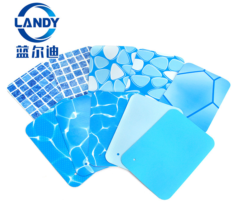 Pvc Vinyl 1.2mm 1.5mm Blue Swimming Plastic Pool Liner (2)